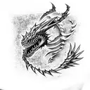 jormungand tattoo design idea