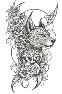 sharp edges tattoo design idea