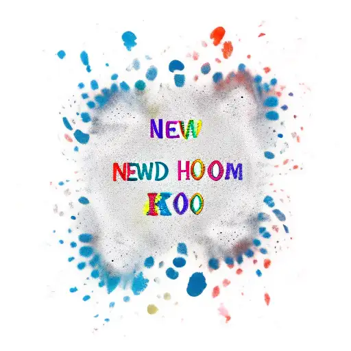 HANDPRINT WITH NAME INSIDE tattoo design idea