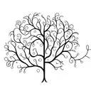 tree touch heaven root touch hell tattoo design idea