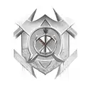 Knight Templar tattoo design idea