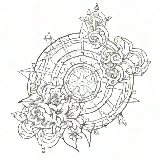 unique, random designs tattoo design idea