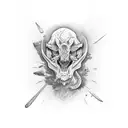 cod tattoo design idea