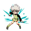killua tattoo design idea