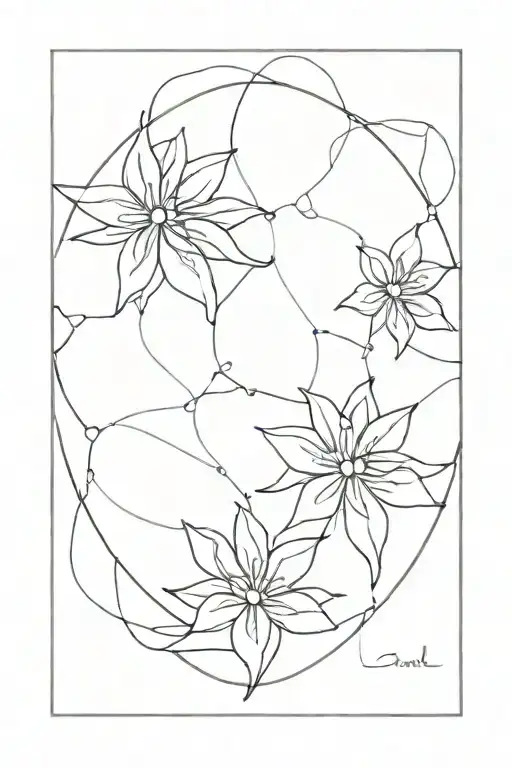 soleil tattoo design idea