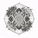 🕉 om in technology tattoo design idea