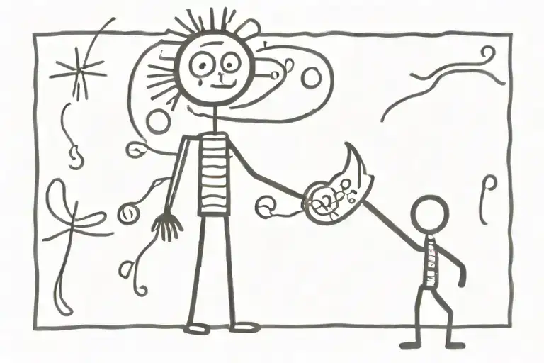 Healing tattoo design idea