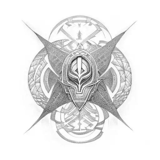 Ankh Symbol tattoo design idea