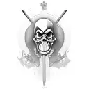 special forces grim reaper tattoo design idea