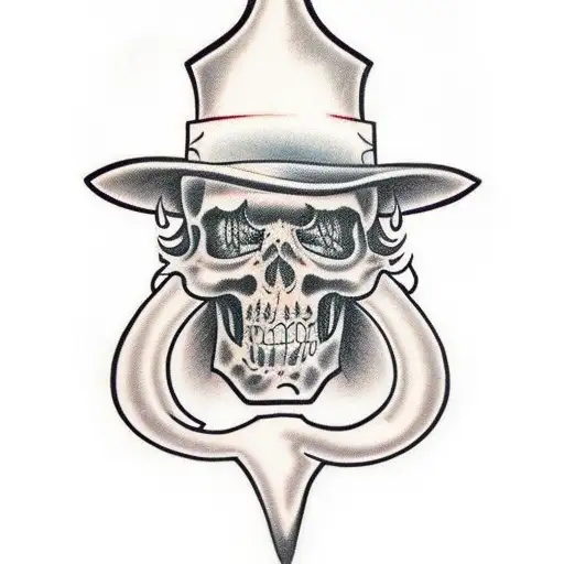 The undertaker tattoo design idea