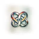 Infinity Symbol tattoo design idea