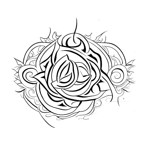 Kali Mata with siva and Vishnu combination  tattoo design idea
