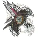 blood eagle tattoo design idea