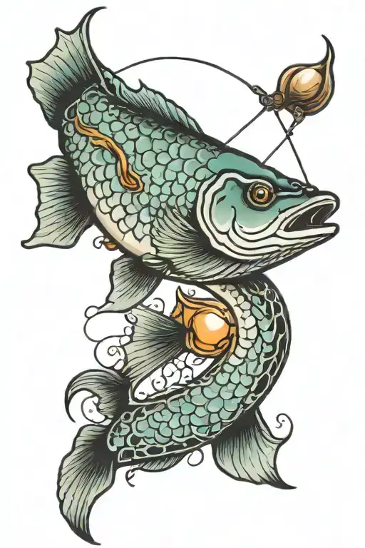 fishing memorial tattoo tattoo design idea