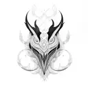 Kindred Mask tattoo design idea