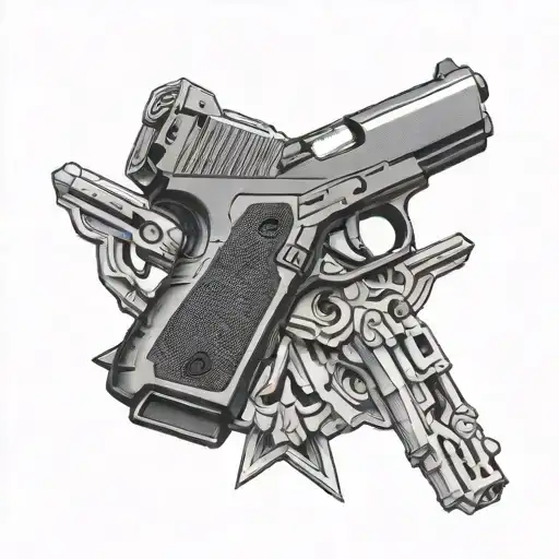 Glock tattoo design idea