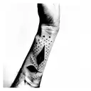 Blijf Nog Even Hier tattoo design idea