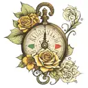 measure information matter Trinity tattoo design idea