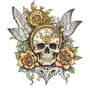 time 13:13 tattoo design idea