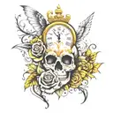 time 13:13 tattoo design idea