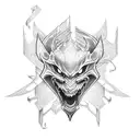 keyblade tattoo design idea