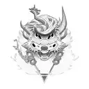 keyblade tattoo design idea