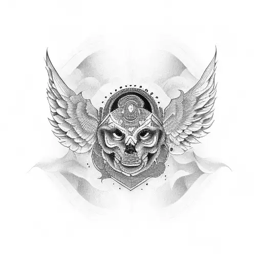 karma paid in full dharma tattoo design idea