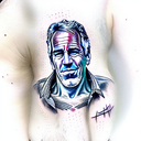 Jeffrey Epstein tattoo design idea