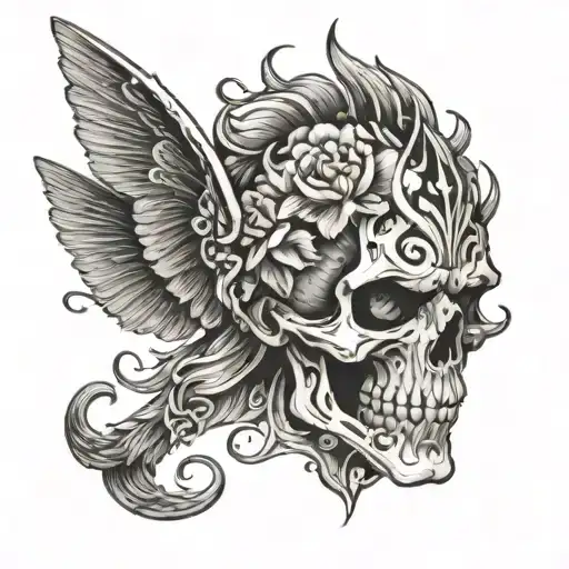 bets tattoo male not scary tattoo design idea