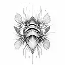 barramundi tattoo design idea