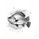 barramundi tattoo design idea