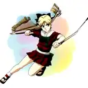 Bow Arrow  tattoo design idea