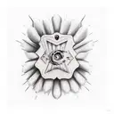 beetlejuice and venem tattoo design idea