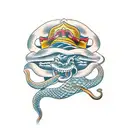 rattleSnake tattoo design idea