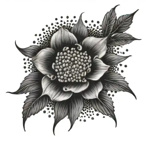 dark filler tattoo design idea