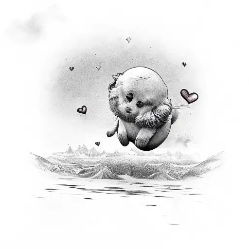 inner child never got love tattoo design idea