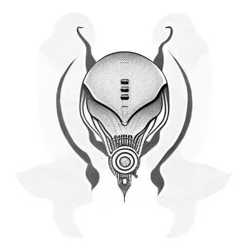 Tribal Tattoo 11 - Aliens by amir-malka on DeviantArt
