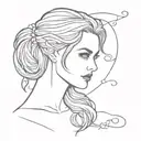 Vampire diaries tattoo design idea