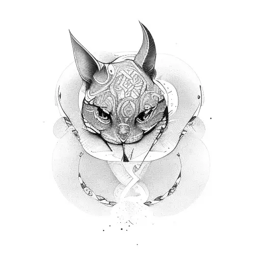 Lucky tattoo design idea