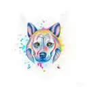 Lucky tattoo design idea