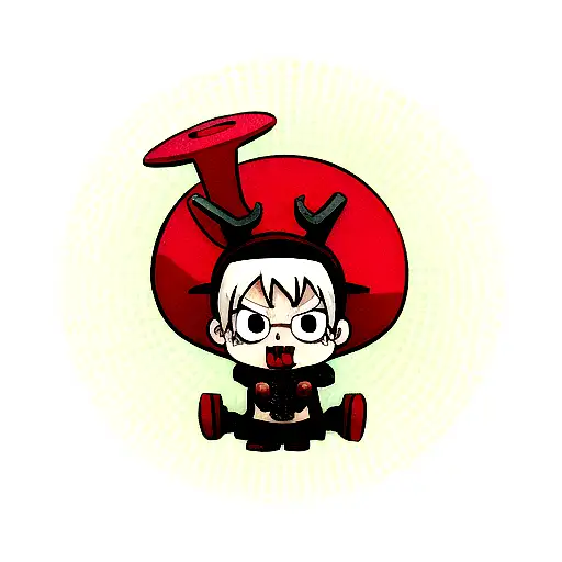 Hellboy tattoo design idea