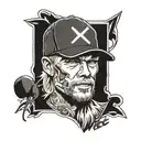 avicii edm music tattoo design idea