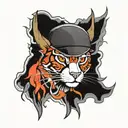 avicii edm music tattoo design idea