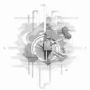 track and field tattoo design idea