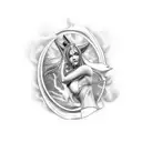 nico robin tattoo design idea