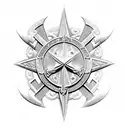 Caballeros templarios tattoo design idea
