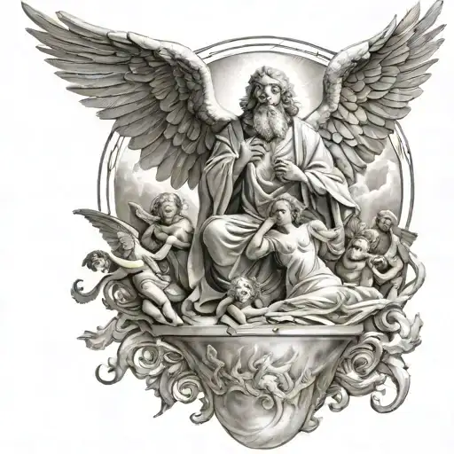 288+ Angel Rising Tattoo Ideas in 2026 - BlackInk AI