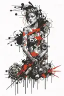 graffiti style tattoo tattoo design idea