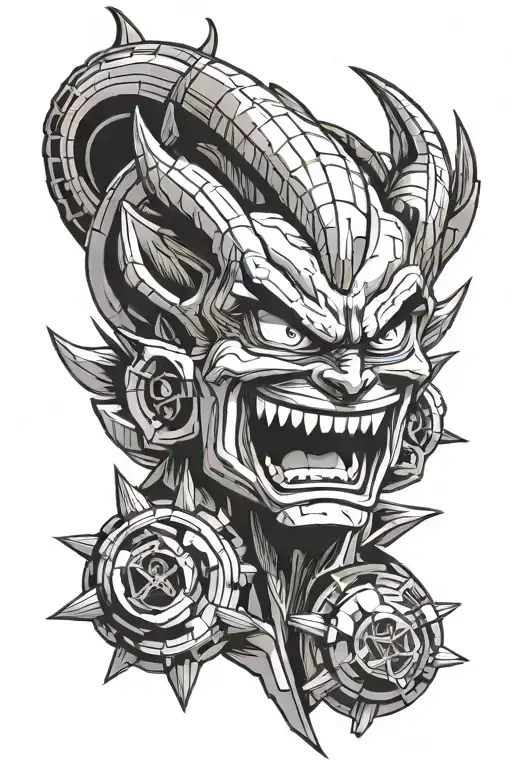 turbocharger vegeta guam vietnam tattoo design idea