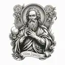 Saint Jude Thaddeus blessed tattoo design idea